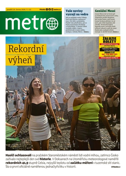 E-magazín METRO - 29.06.2026 - MAFRA, a.s.