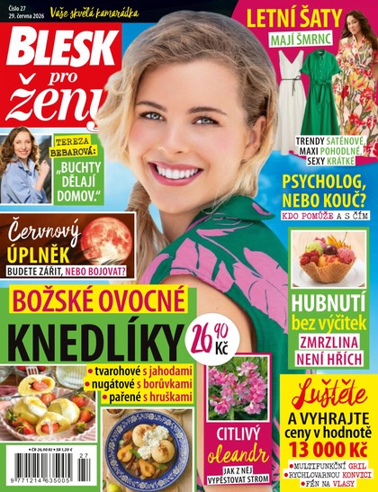 E-magazín BLESK PRO ŽENY - 27/2026 - CZECH NEWS CENTER a. s.