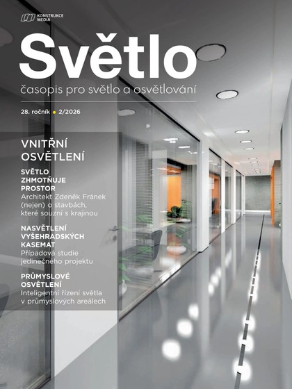 E-magazín Světlo 2/2026 - Konstrukce Media s.r.o.