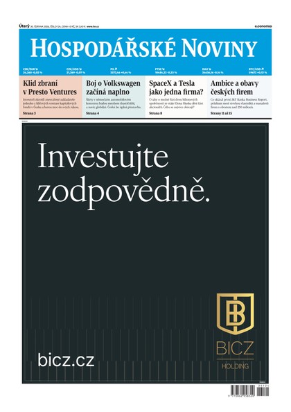 E-magazín HN 124 - 30.6.2026 - Economia, a.s.