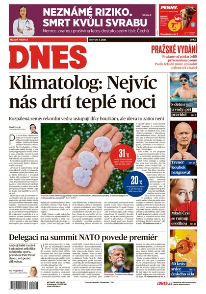 E-magazín MF DNES - 30.06.2026 - MAFRA, a.s.