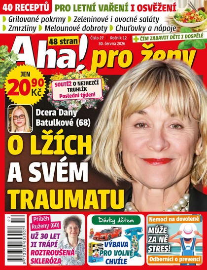 E-magazín AHA! PRO ŽENY - 27/2026 - CZECH NEWS CENTER a. s.