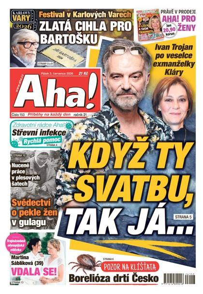 E-magazín AHA! - 03.07.2026 - CZECH NEWS CENTER a. s.