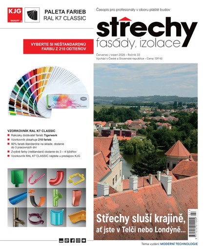 E-magazín Střechy, Fasády, Izolace 7/2026 - EEZY Publishing