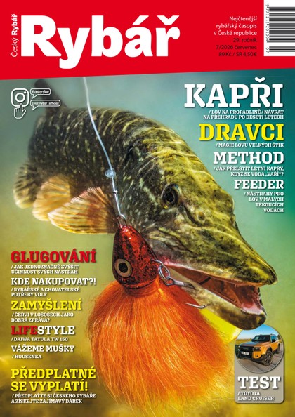 E-magazín Český rybář 7/2026 - Český rybář, s. r. o.