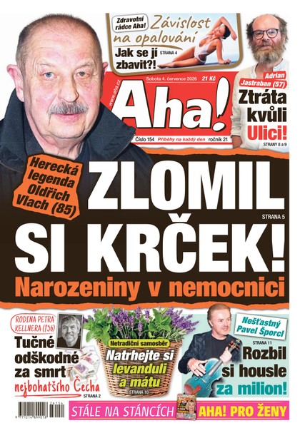 E-magazín AHA! - 04.07.2026 - CZECH NEWS CENTER a. s.