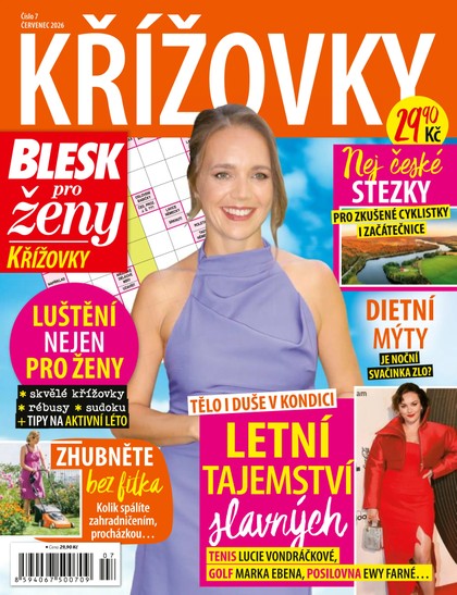 E-magazín BLESK PRO ŽENY KŘÍŽOVKY - 07/2026 - CZECH NEWS CENTER a. s.