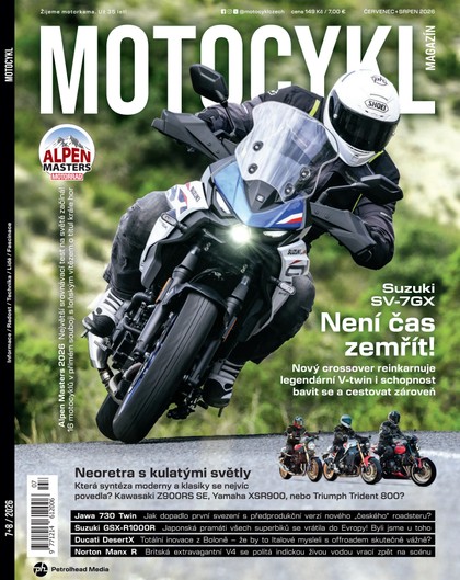 E-magazín Motocykl 7+8/2026 - Petrolhead Media s.r.o. 