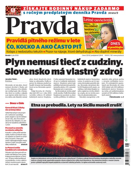 E-magazín Denník Pravda 8. 7. 2026 - OUR MEDIA SR a. s.