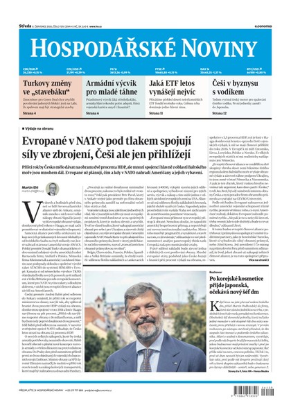 E-magazín HN 129 - 8.7.2026 - Economia, a.s.