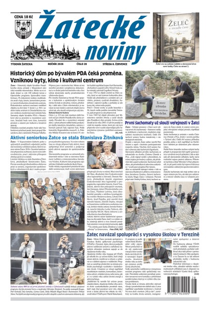 E-magazín Žatecké noviny č. 28/2026 - Ohře Media