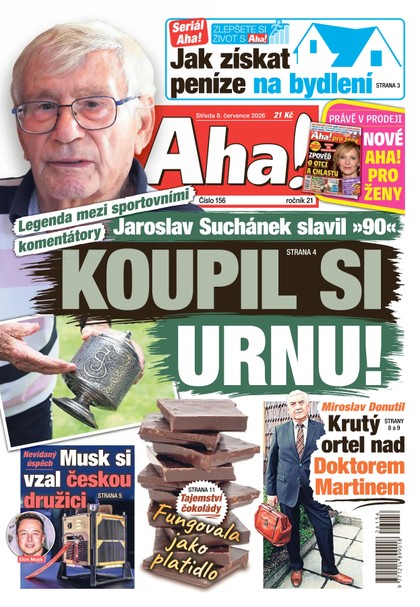 E-magazín AHA! - 08.07.2026 - CZECH NEWS CENTER a. s.