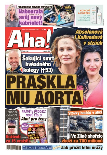 E-magazín AHA! - 10.07.2026 - CZECH NEWS CENTER a. s.