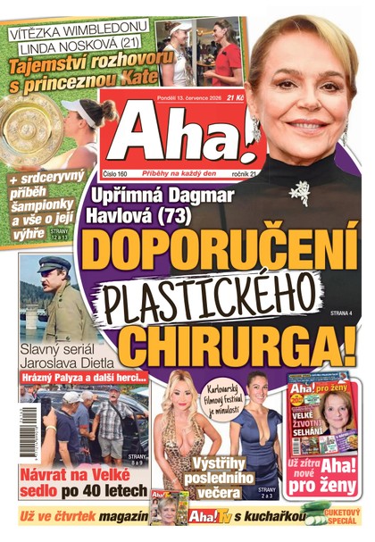 E-magazín AHA! - 13.07.2026 - CZECH NEWS CENTER a. s.