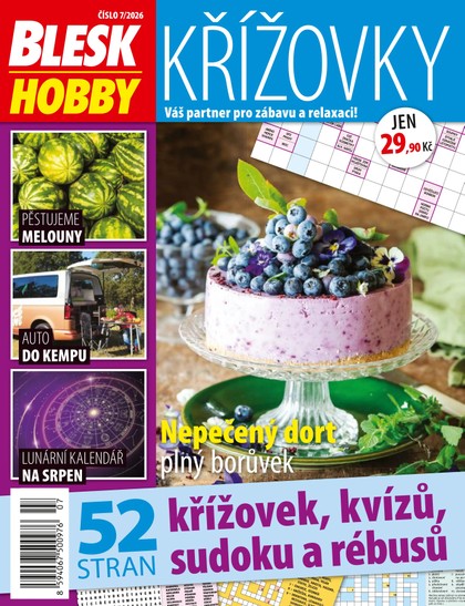 E-magazín Blesk Hobby KŘÍŽOVKY - 07/2026 - CZECH NEWS CENTER a. s.
