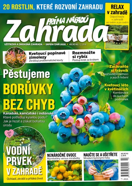 E-magazín Zahrada prima nápadů 8-9/2026 - Jaga Media, s. r. o.