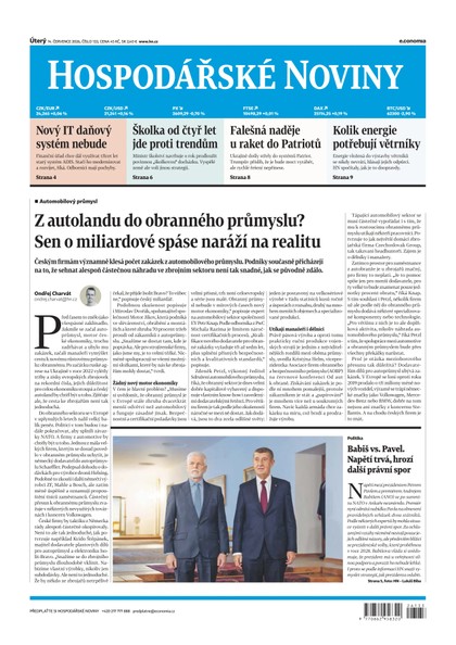 E-magazín HN 133 - 14.7.2026 - Economia, a.s.
