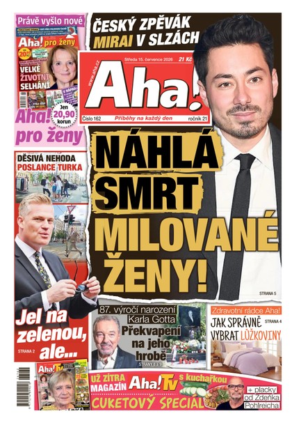 E-magazín AHA! - 15.07.2026 - CZECH NEWS CENTER a. s.