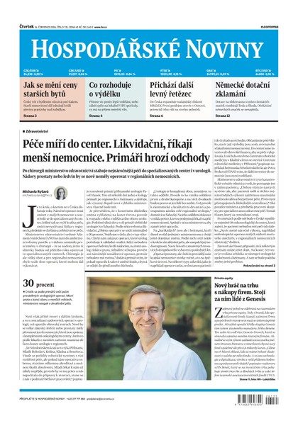 E-magazín HN 135 - 16.7.2026 - Economia, a.s.