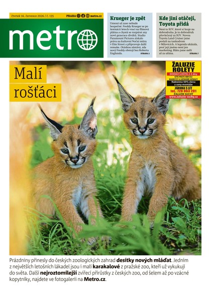 E-magazín METRO - 16.07.2026 - MAFRA, a.s.