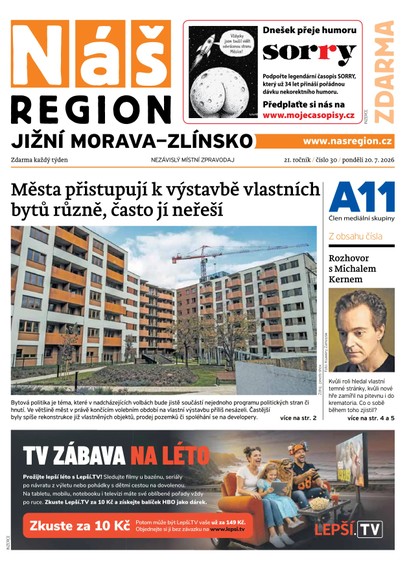 E-magazín Náš Region - Jižní Morava/Zlínsko 30/2026 - A 11 s.r.o.