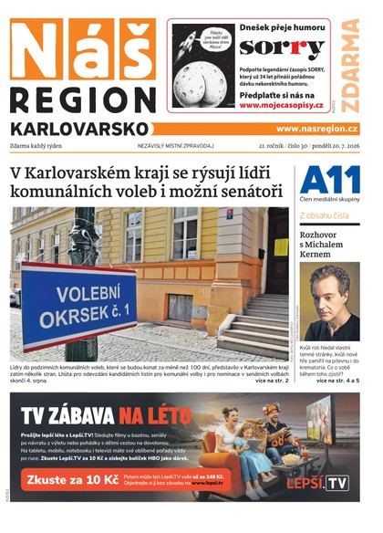 E-magazín Náš Region - Karlovarsko 30/2026 - A 11 s.r.o.
