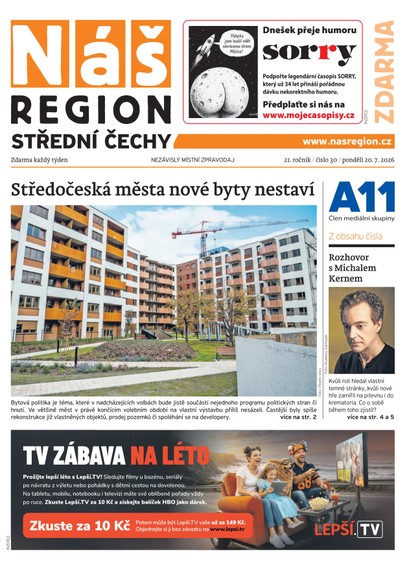 E-magazín Náš Region - Střední Čechy 30/2026 - A 11 s.r.o.