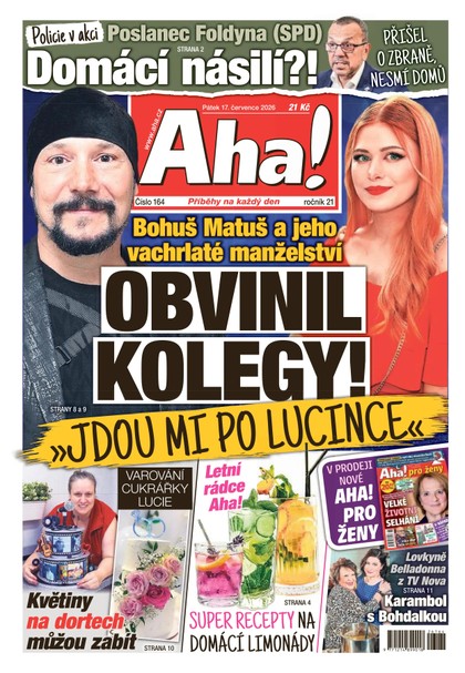 E-magazín AHA! - 17.07.2026 - CZECH NEWS CENTER a. s.