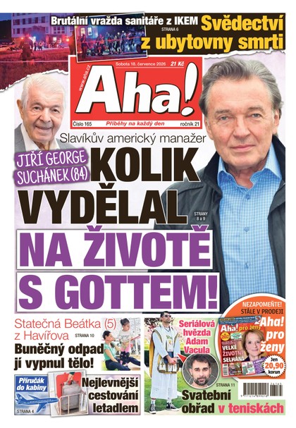 E-magazín AHA! - 18.07.2026 - CZECH NEWS CENTER a. s.