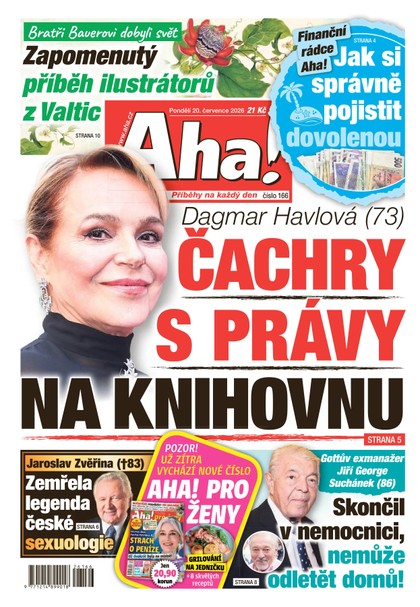 E-magazín AHA! - 20.07.2026 - CZECH NEWS CENTER a. s.