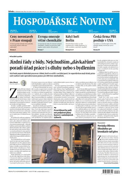 E-magazín HN 139 - 22.7.2026 - Economia, a.s.