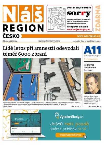 E-magazín Náš Region - Česko 31/2026 - A 11 s.r.o.