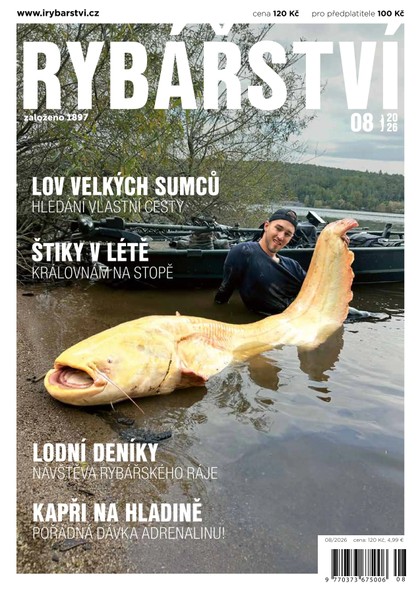 E-magazín Rybářství 08/2026 - RYBÁŘ s.r.o.