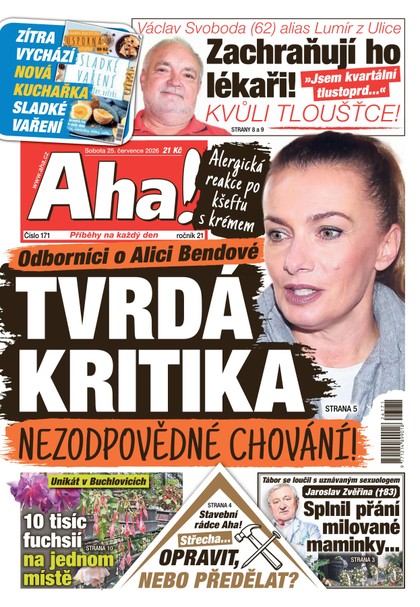 E-magazín AHA! - 25.07.2026 - CZECH NEWS CENTER a. s.