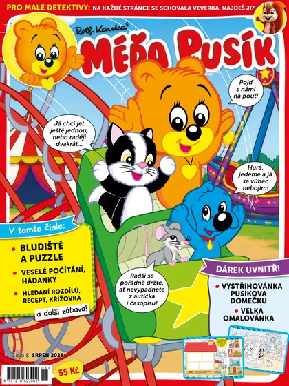 E-magazín Méďa Pusík 8/2026 - Pražská vydavatelská společnost