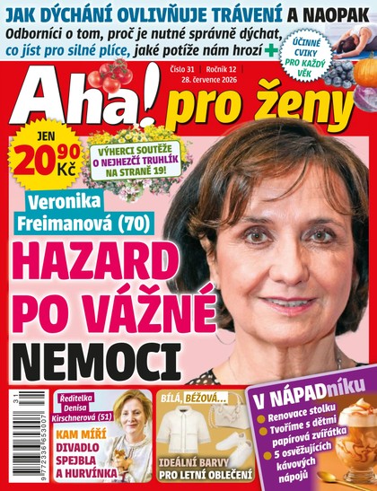 E-magazín AHA! PRO ŽENY - 31/2026 - CZECH NEWS CENTER a. s.