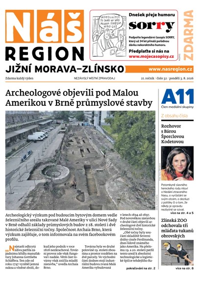 E-magazín Náš Region - Jižní Morava/Zlínsko 32/2026 - A 11 s.r.o.