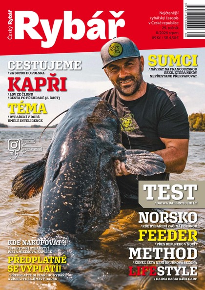 E-magazín Český rybář 8/2026 - Český rybář, s. r. o.