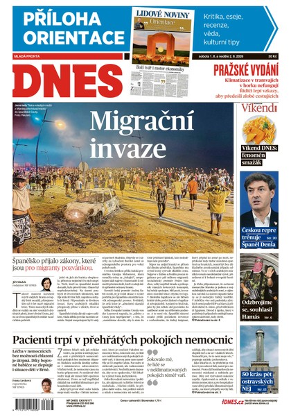 E-magazín MF DNES - 01.08.2026 - MAFRA, a.s.