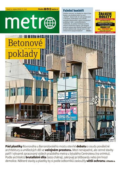 E-magazín METRO - 04.08.2026 - MAFRA, a.s.