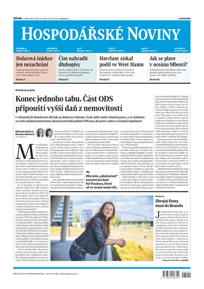 E-magazín HN 149 - 5.8.2026 - Economia, a.s.