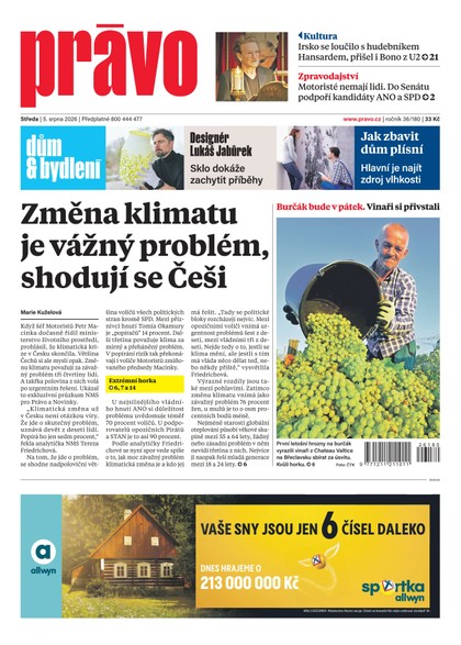 E-magazín Deník Právo - 5.8.2026 - Borgis, a.s.