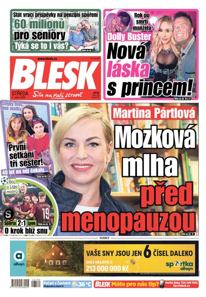 E-magazín Blesk - 05.08.2026 - CZECH NEWS CENTER a. s.