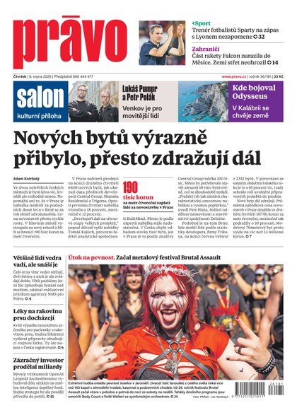 E-magazín Deník Právo - 6.8.2026 - Borgis, a.s.