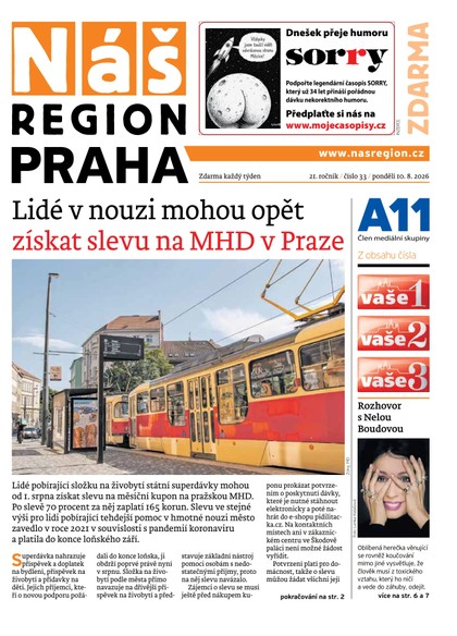E-magazín Náš Region - Praha 33/2026 - A 11 s.r.o.