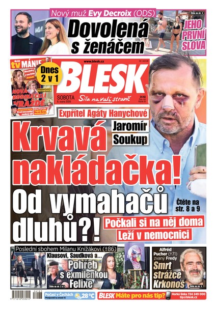 E-magazín Blesk - 08.08.2026 - CZECH NEWS CENTER a. s.