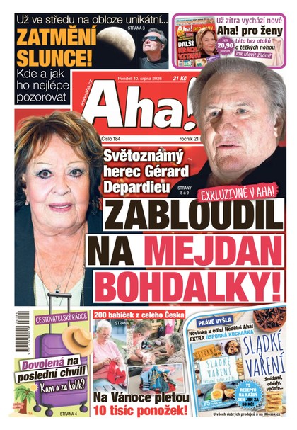 E-magazín AHA! - 10.08.2026 - CZECH NEWS CENTER a. s.