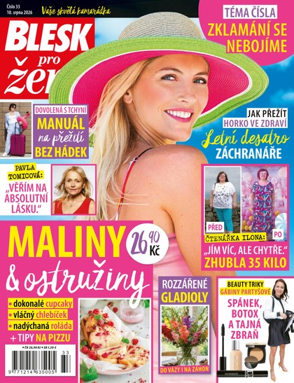 E-magazín BLESK PRO ŽENY - 33/2026 - CZECH NEWS CENTER a. s.