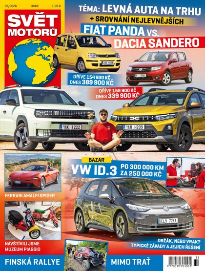 E-magazín Svět motorů - 33/2026 - CZECH NEWS CENTER a. s.