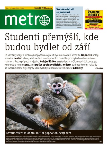 E-magazín METRO - 11.08.2026 - MAFRA, a.s.